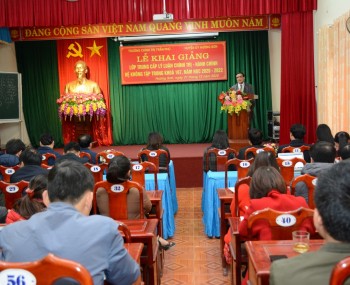 Khai giảng Lớp F1689 link không bị chặn - Hành chính hệ không tập trung khóa 167 huyện Hương Sơn