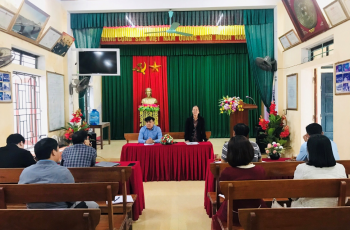 Phòng Quản lý đào tạo và Nghiên cứu khoa học  đi nghiên cứu thực tế xây dựng nông thôn mới
