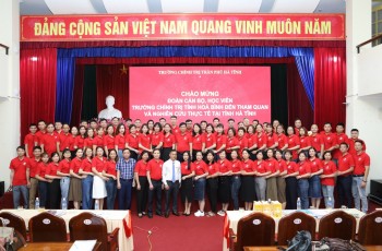 Đoàn cán bộ, học viên F168 VIP đăng nhập tỉnh Hoà Bình nghiên cứu thực tế tại Tỉnh Hà Tĩnh