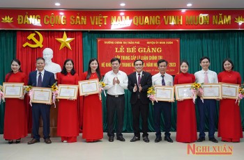 Bế giảng lớp F1689 link không bị chặn khóa 180 huyện Nghi Xuân